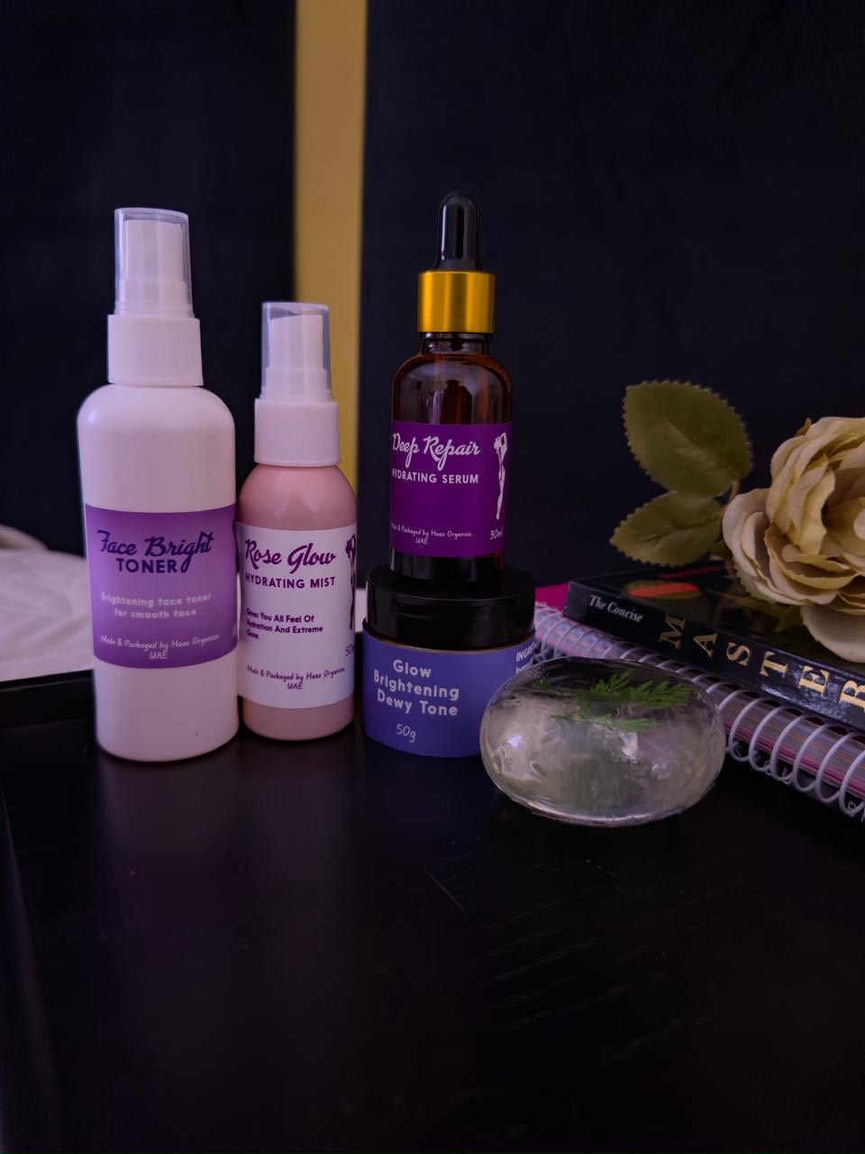 PLUMP AND GLOW BRIGHTENING FACE SET