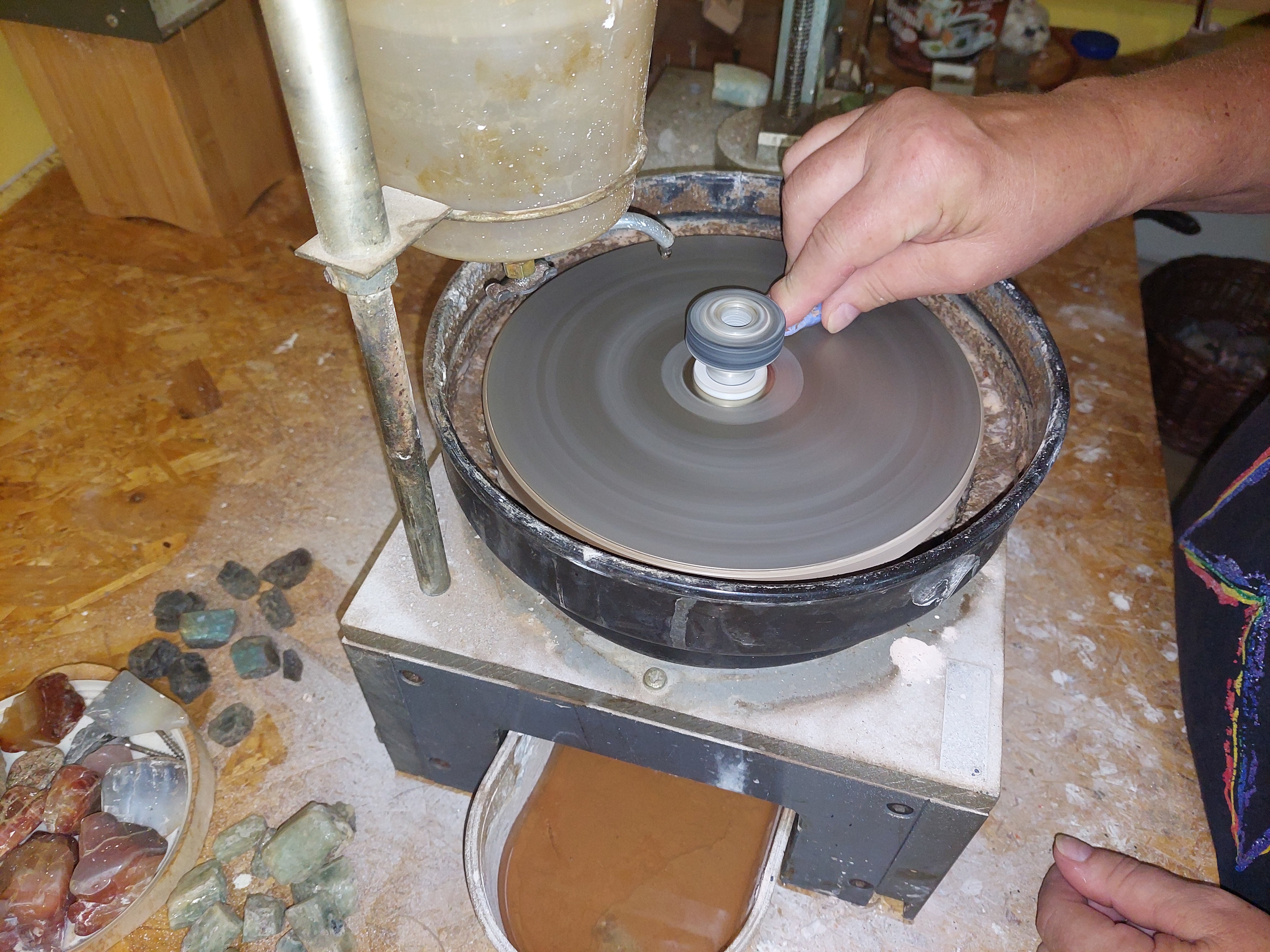 Wochenendkurs Mineralien schleifen