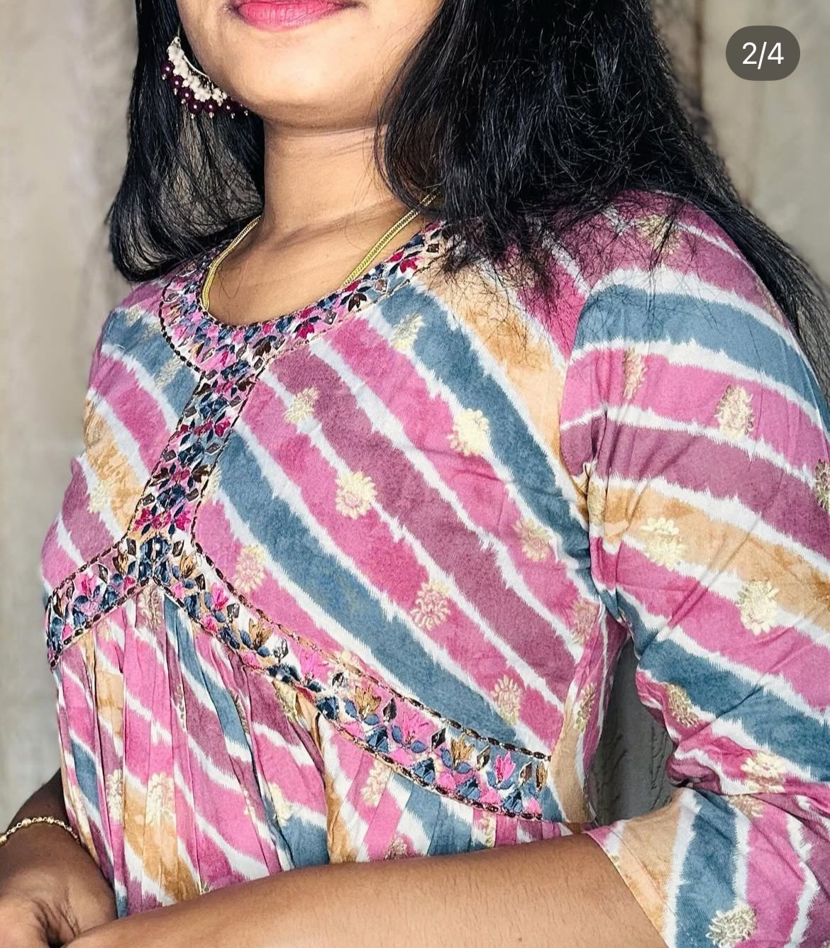 Handcrafted Tie-Dye Kurti