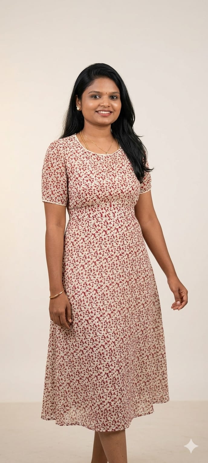 Floral Midi Dress
