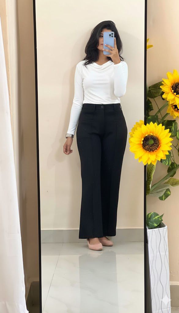  Draped Long Sleeve Top