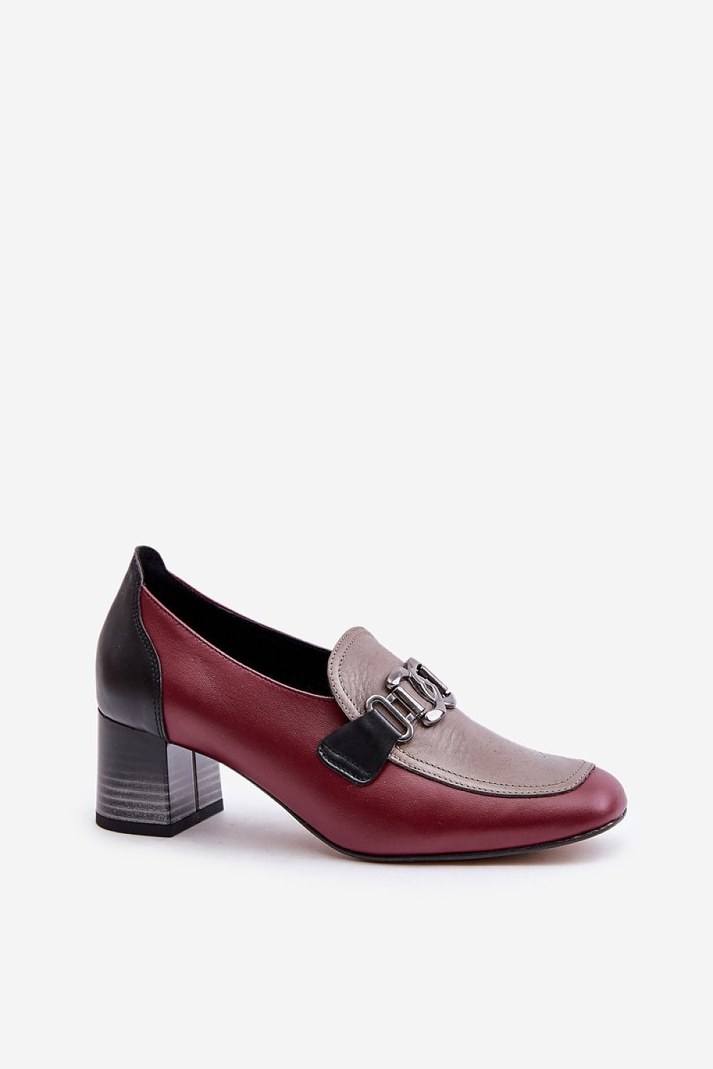 Elegant Block Heel Loafers