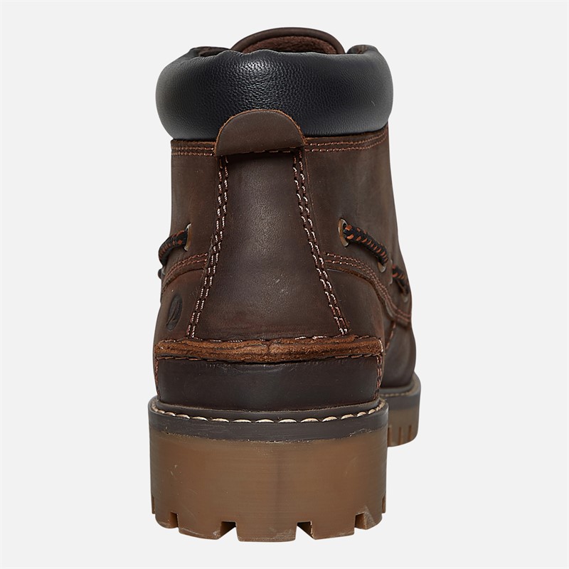 Sperry- Men's Brown Leather Ankle Boot