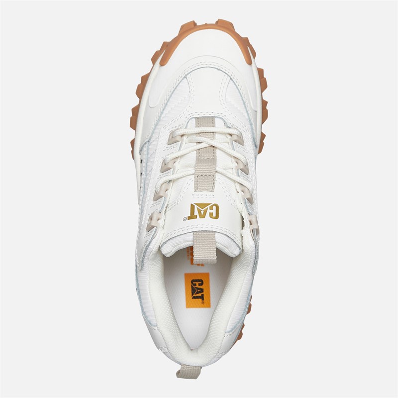 CAT Intruder White Sneakers