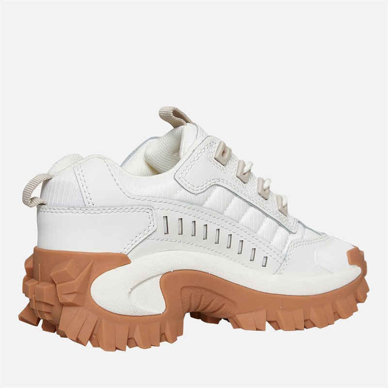 CAT Intruder White Sneakers