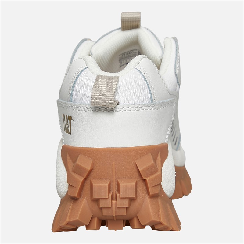 CAT Intruder White Sneakers