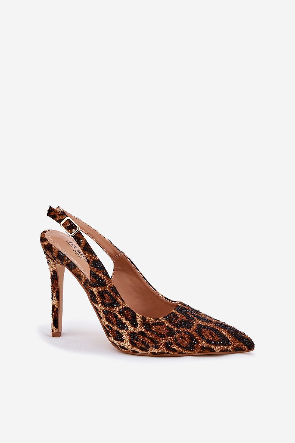 Leopard Print Slingback Heels