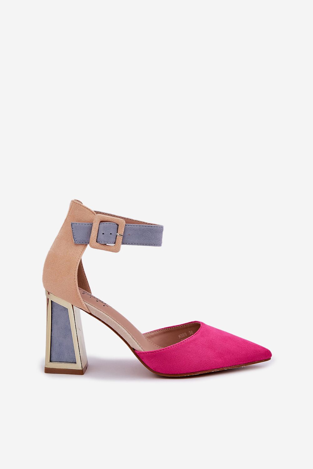 Colorblock High Heel Shoes