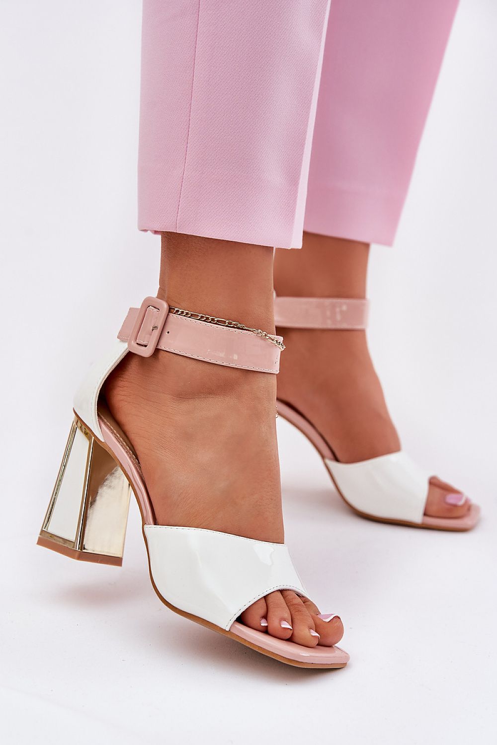 Elegant Block Heel Sandals