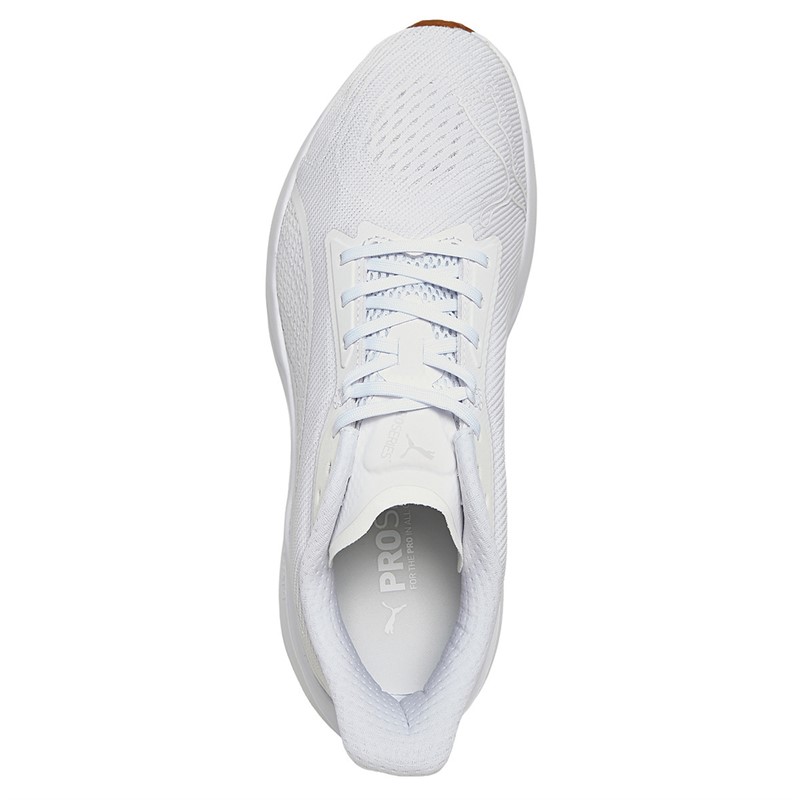 White Puma Running Shoe