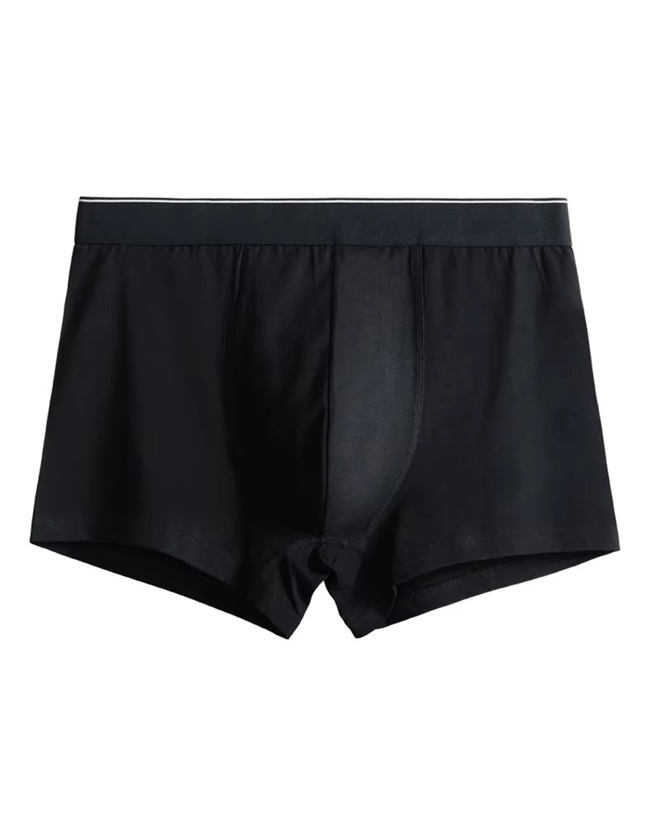 Men's Underwear Boxer Briefs Premium Cotton Custom Logo 5 Inch Inseam Long Men Underwear Boxer Plus Size Underwear for Men