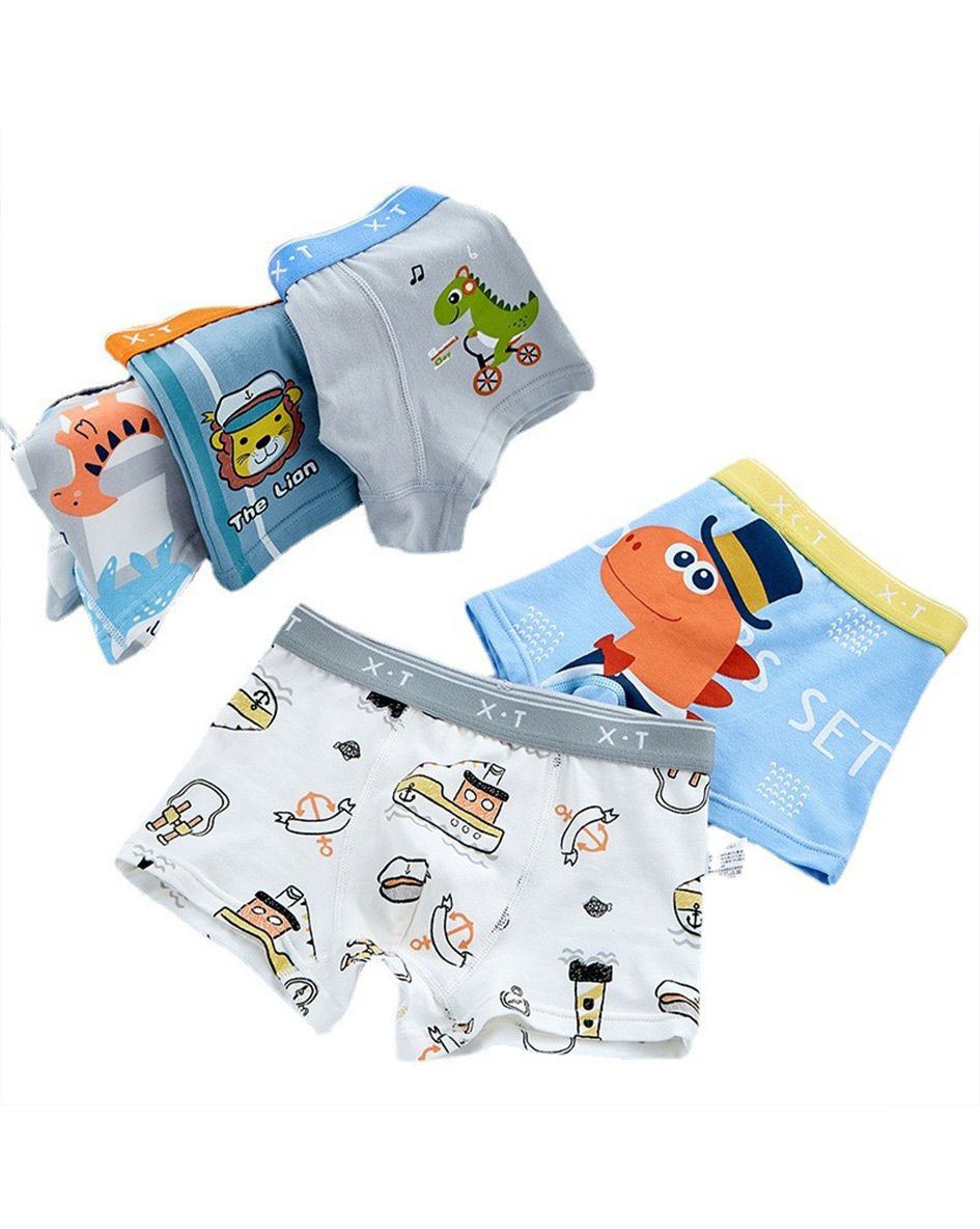 Boys' Cartoon Sports Boxer Briefs