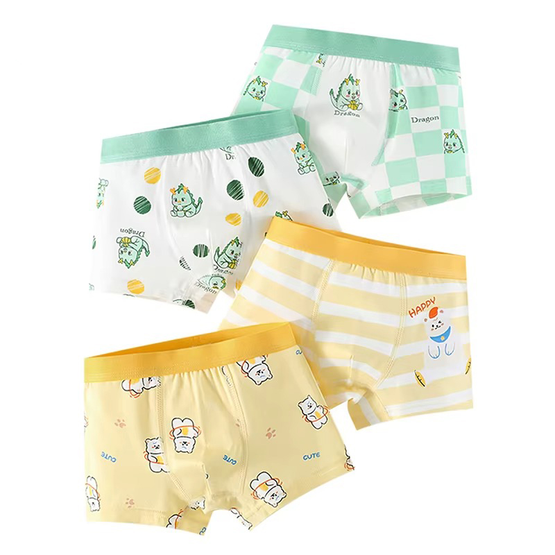 Best Price High Quality Kids Cotton Boxer Briefs Baby Clothing Cute Boys Underwear Boys Cotton Underwear