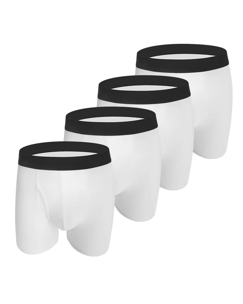 Factory Mid Bamboo Micromodal Custom Brand logo Cotton Brief Boxer Men Underwear