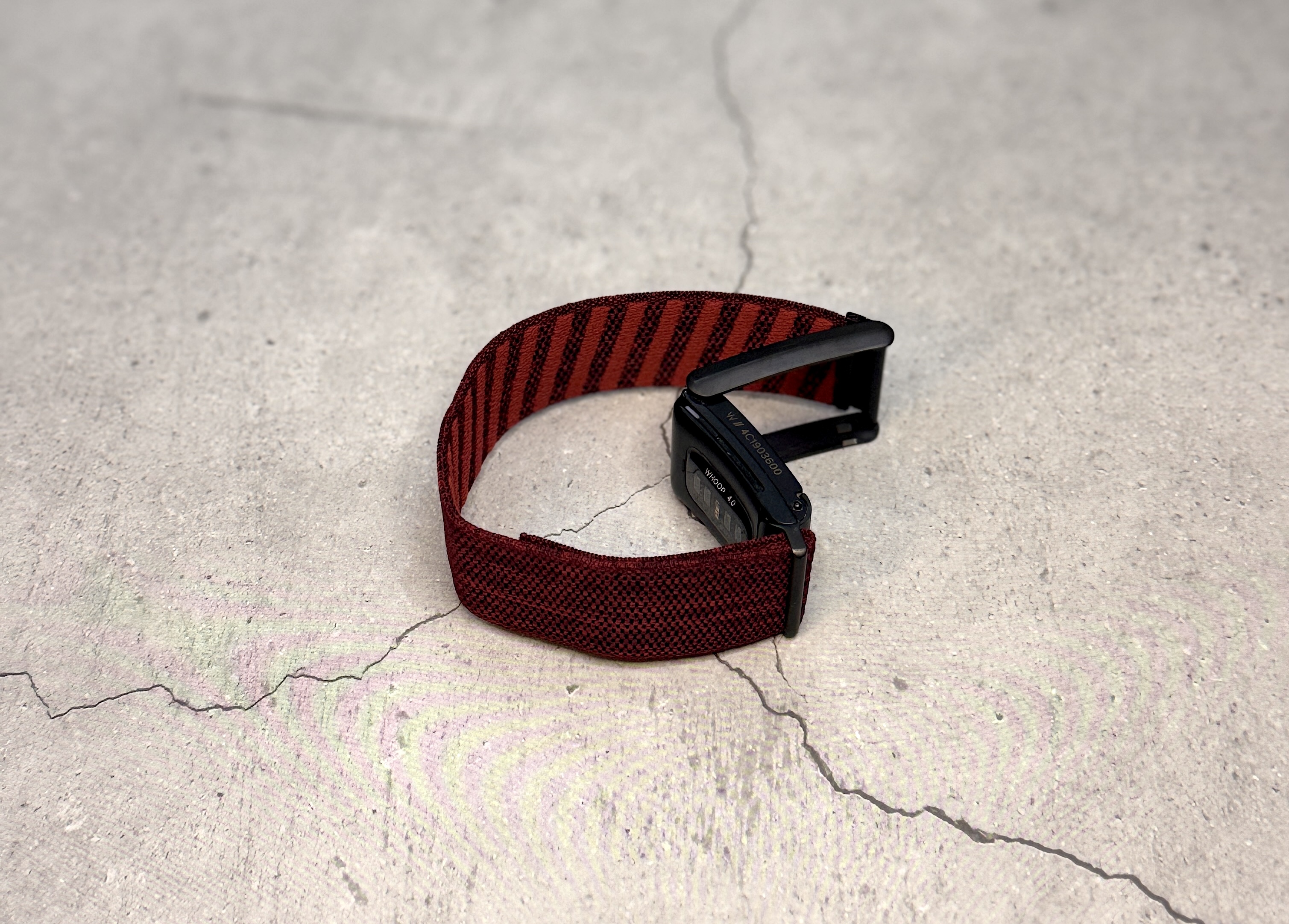 Maroon Strap || Metal Buckle