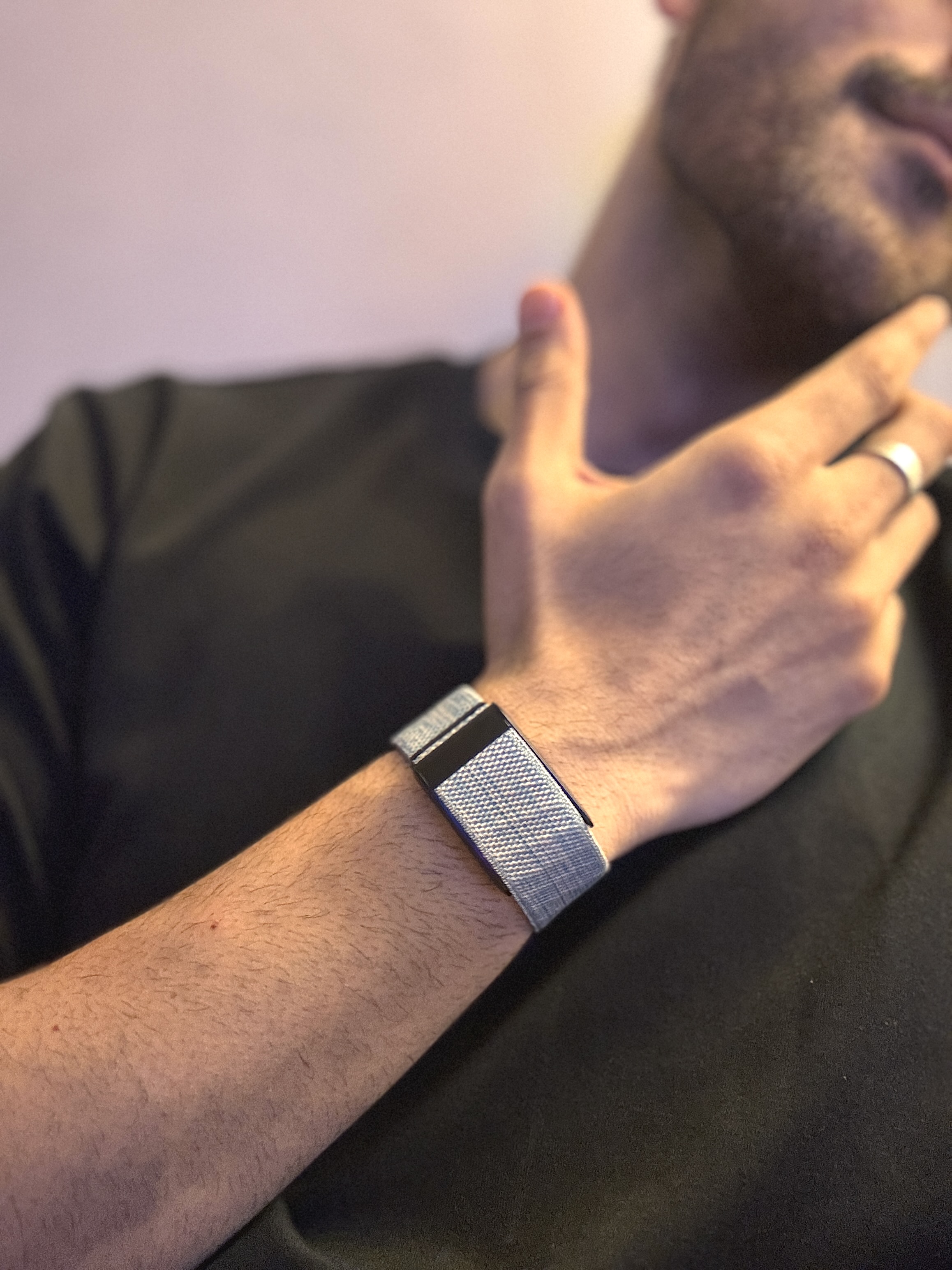 Sky Blue Strap || Metal Buckle