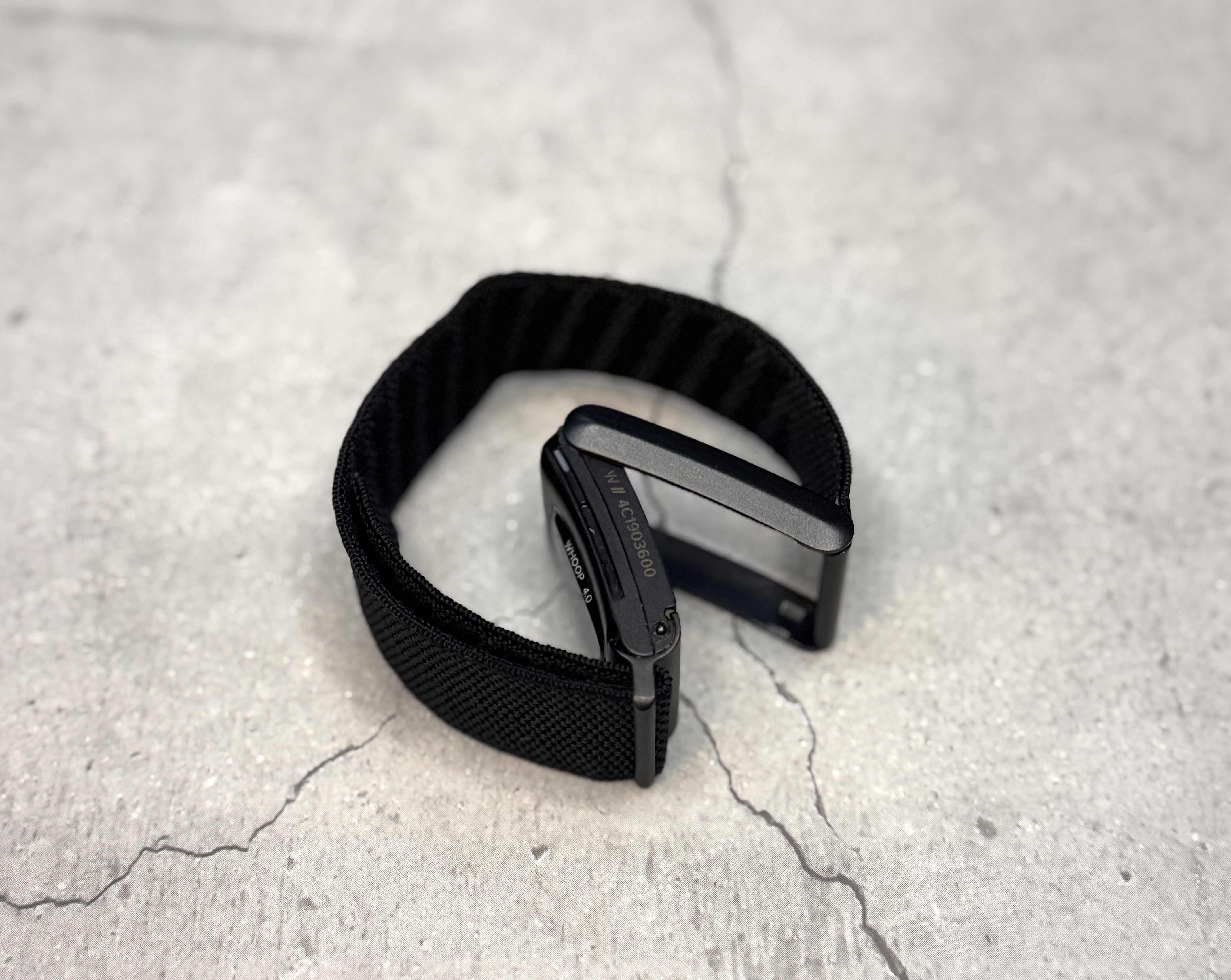Jet-Black Strap || Metal Buckle