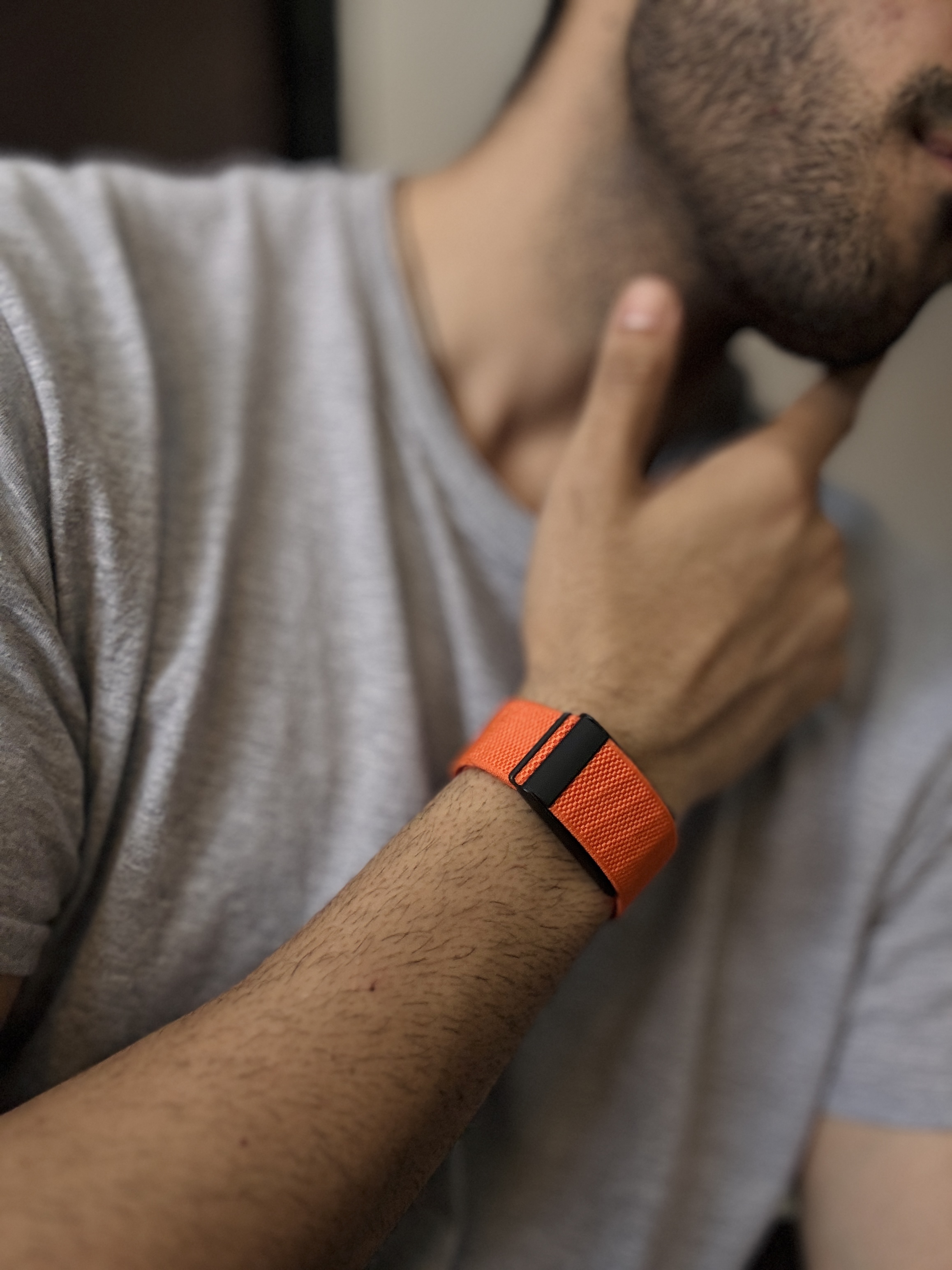 Orange Strap || Metal Buckle