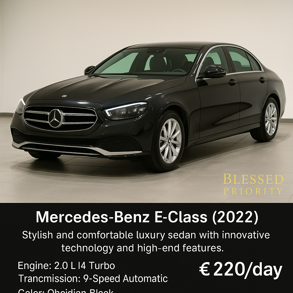 Mercedes-Benz E-Class (2022)