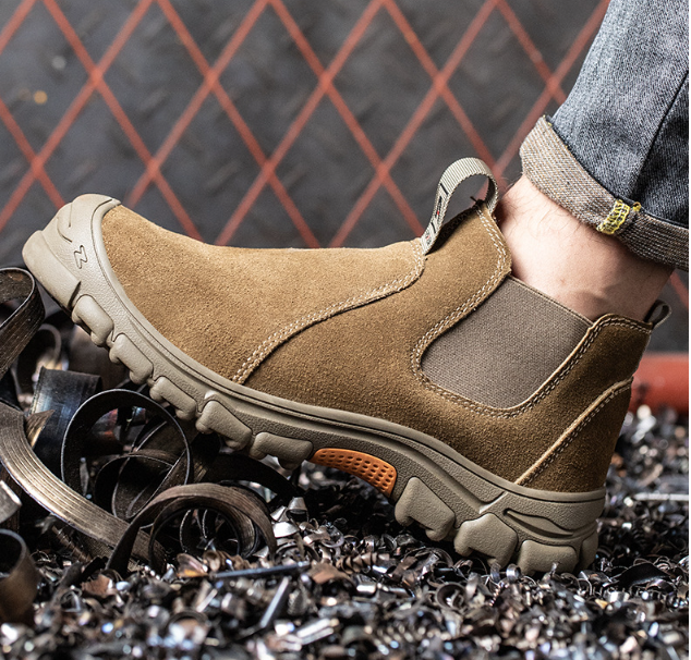 NAK008 Men's Slip-On Safety Boots