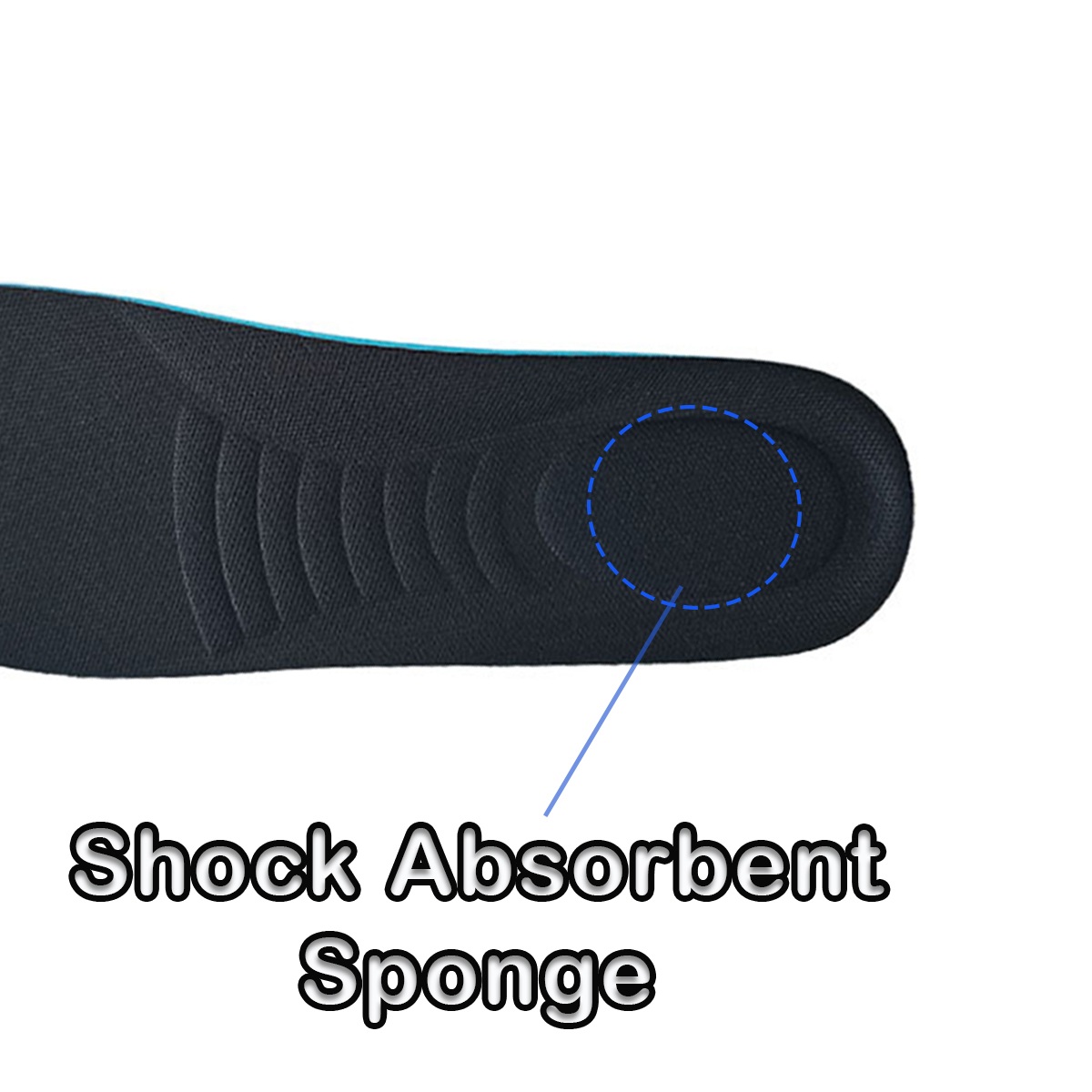 NAK Comfortable Shoe Insoles (1 Pair)