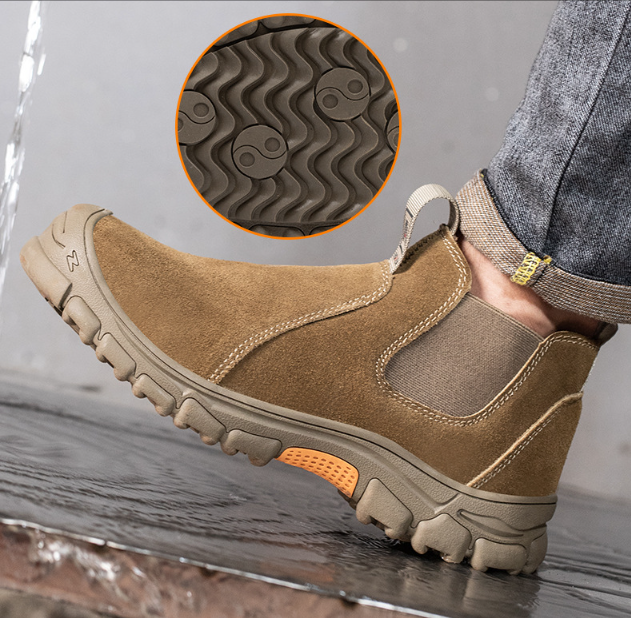 NAK008 Men's Slip-On Safety Boots