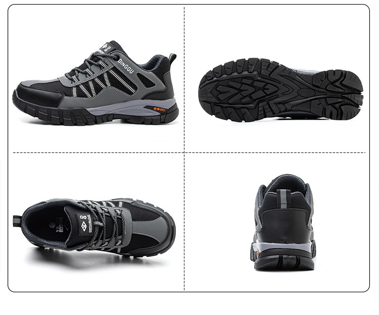 NAK596 Sporty Safety Shoes (Lace)