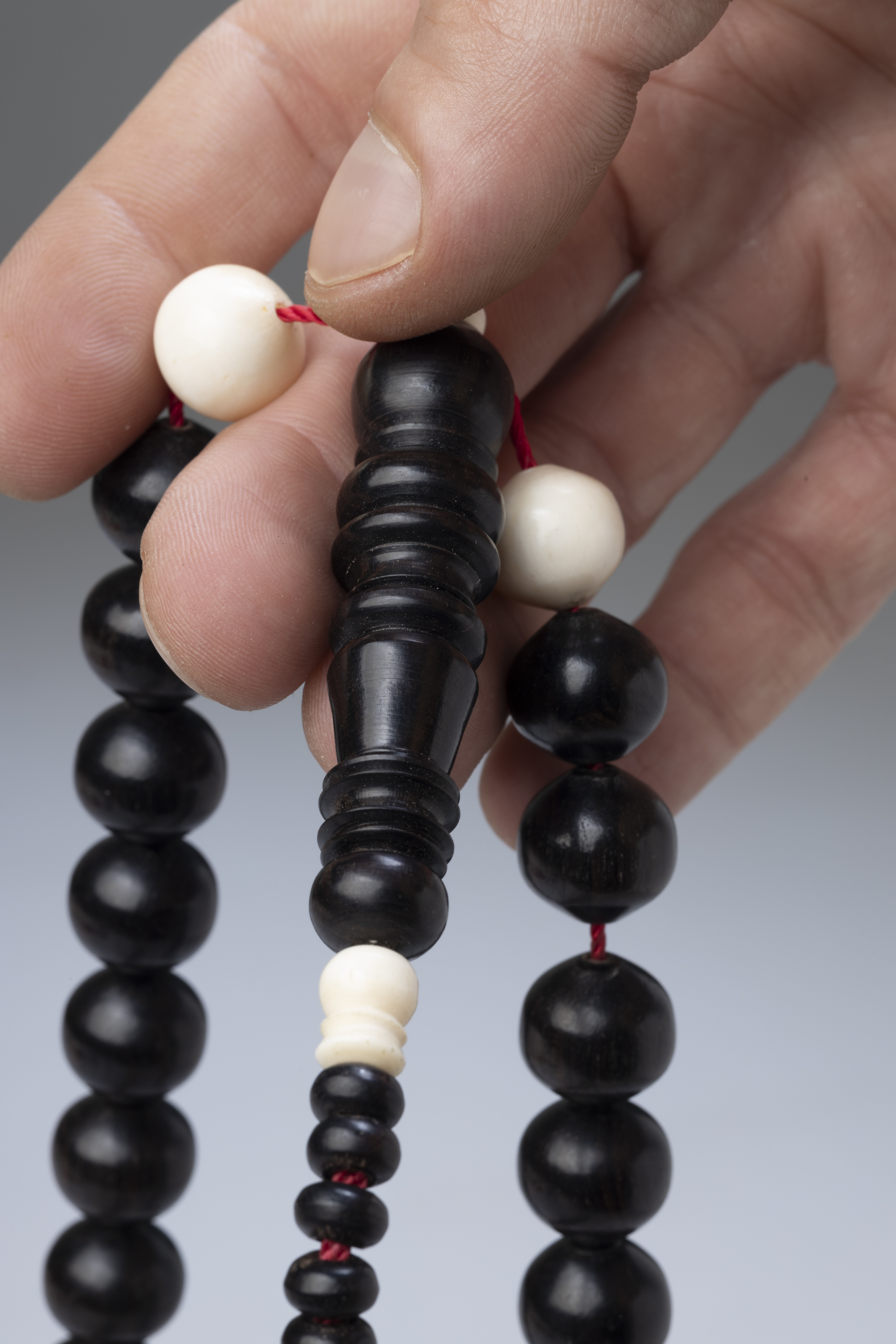 Black Ebony Wood Prayer Beads
