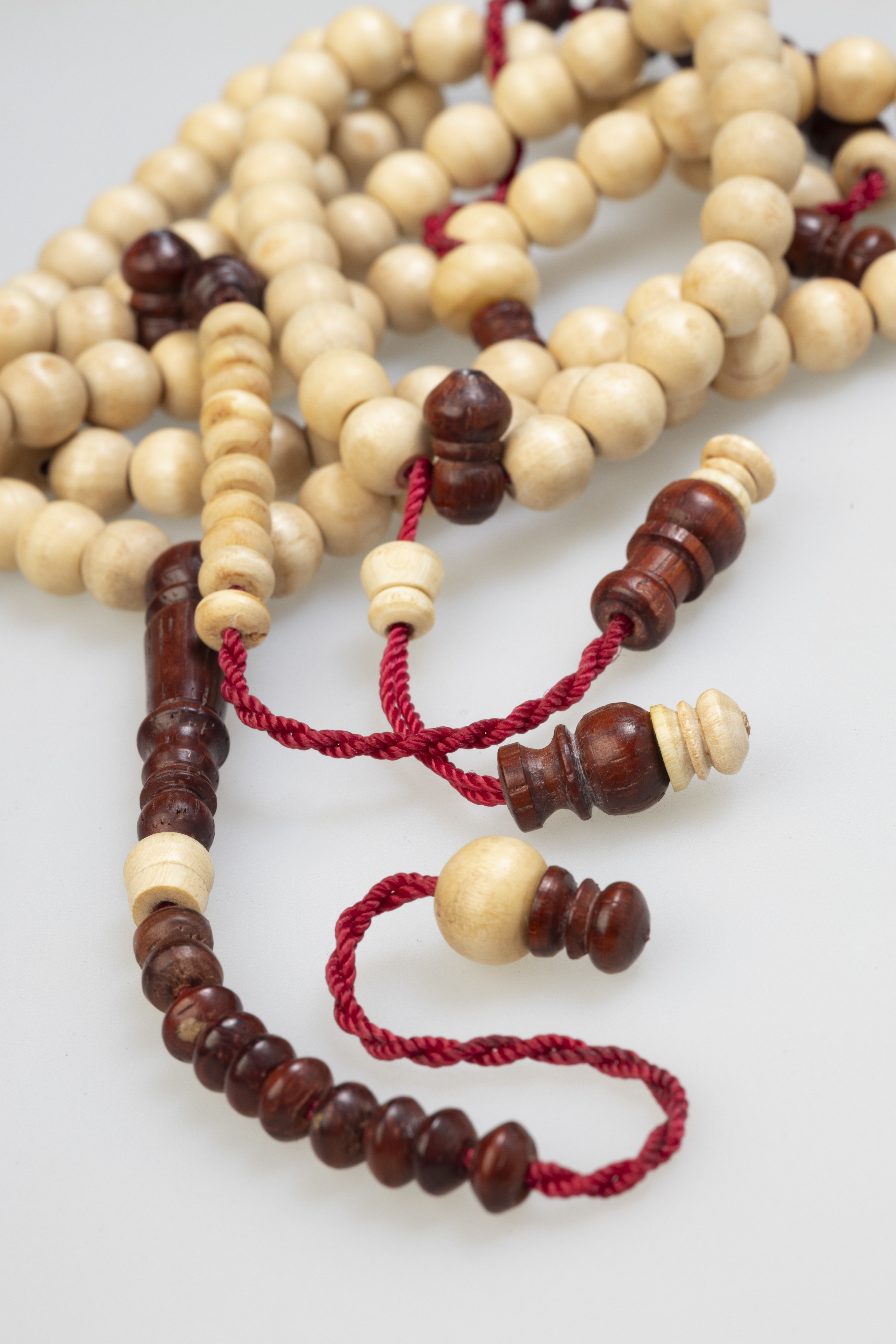 Pomegranate Tree & Rose Wood Prayer Beads