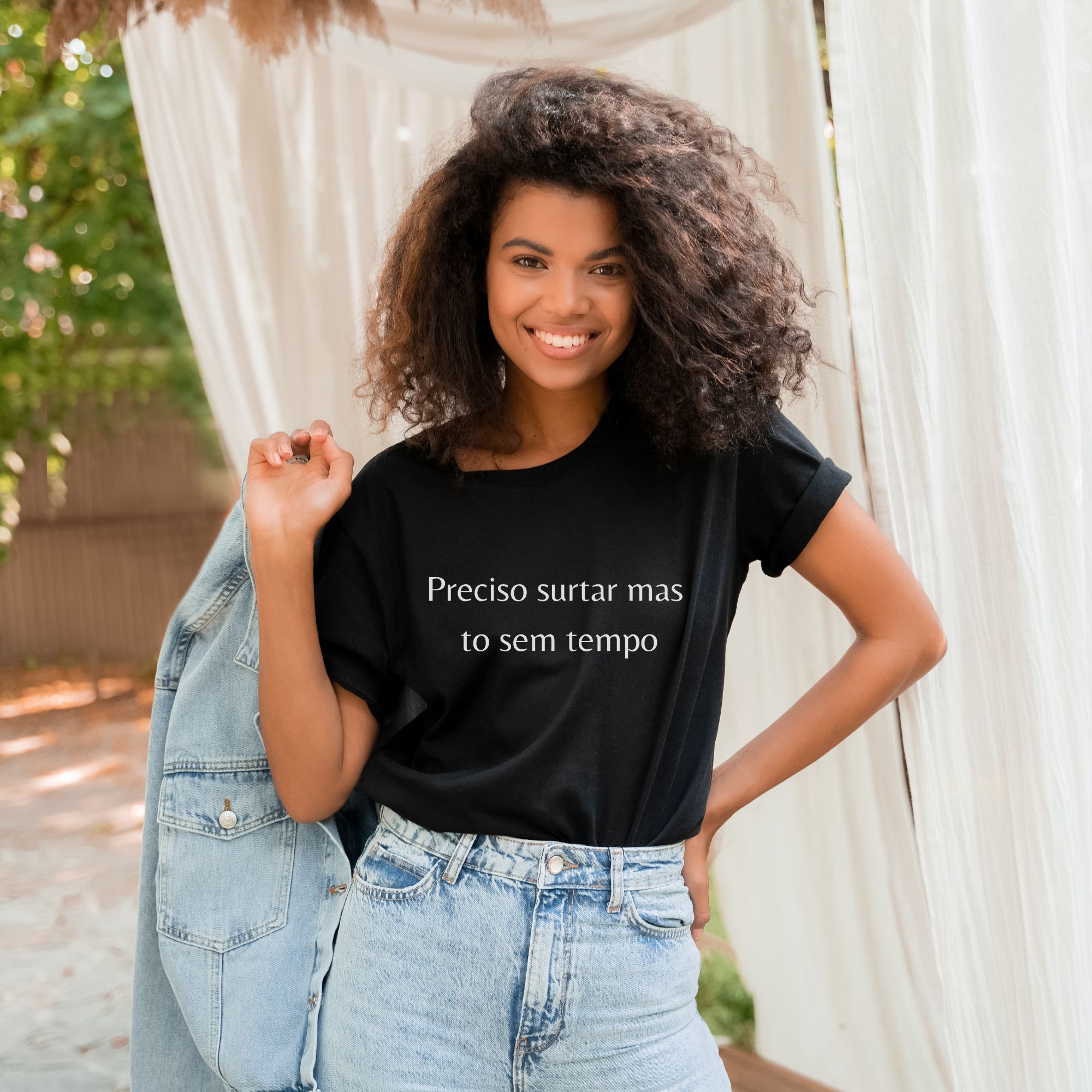 Preciso surtar mas to sem tempo Funny Brazilian T-Shirt