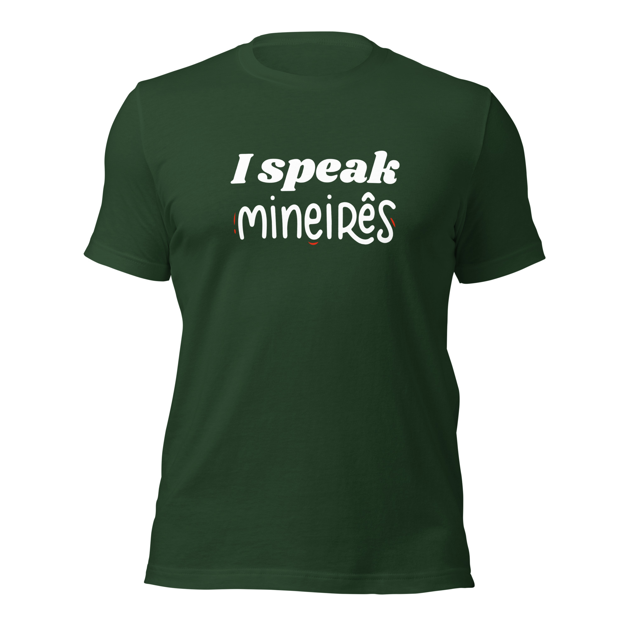I speak Mineires Brazilian Funny Unisex Short Sleeve t-shirt
