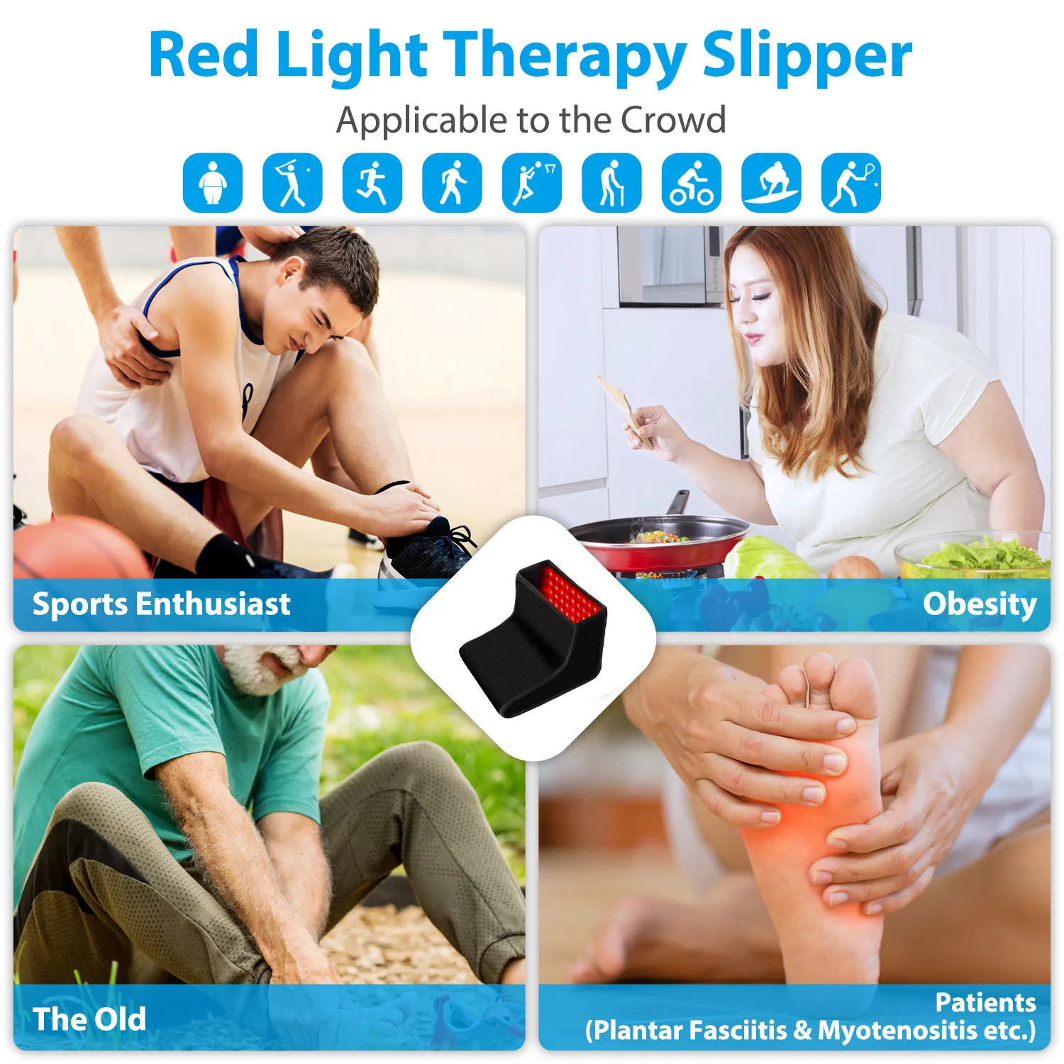 Red Light Therapy Slipper