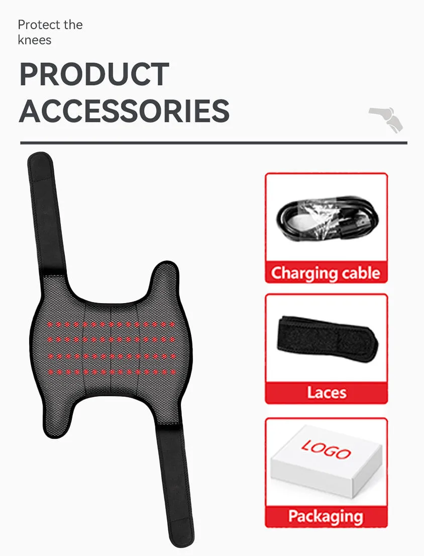 Multifunctional Red Light Therapy Massager for Knees and Legs