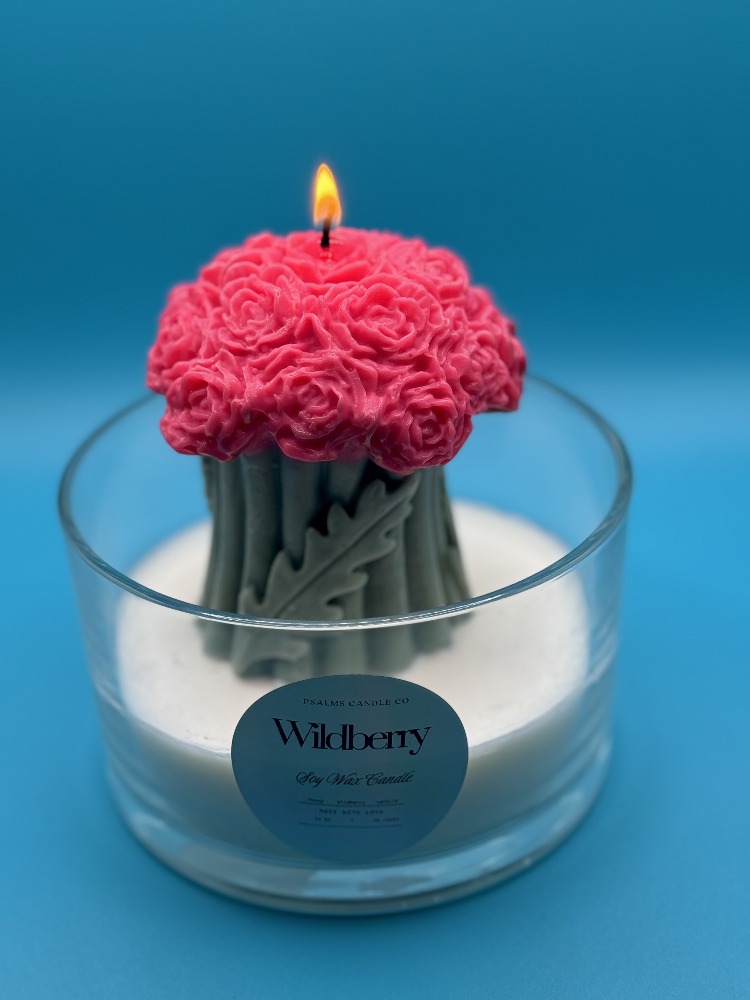 Wildberry Flower Bouquet Candle