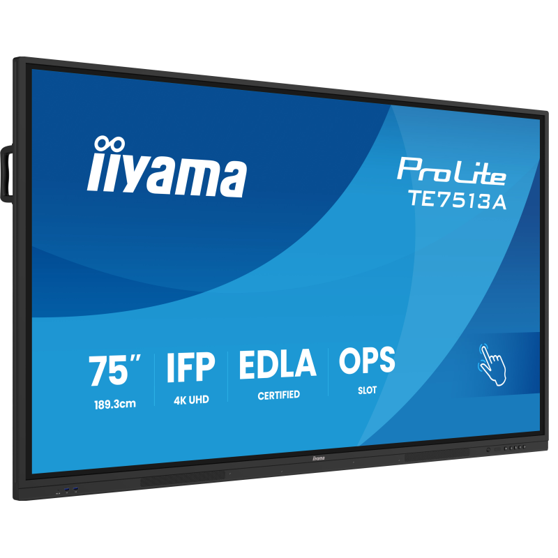 Ecran Interactif Tactile 75 POUCES IIYAMA PROLITE TE7513A-B1AG