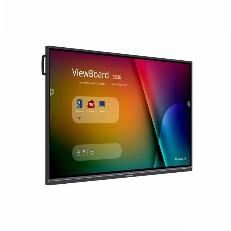 ViewSonic ViewBoard Ecran D-LED interactif tactile 75″ 4K 8 ms 350 cd/m² Ethernet Slot OPS Android 8 (IFP7550-3)
