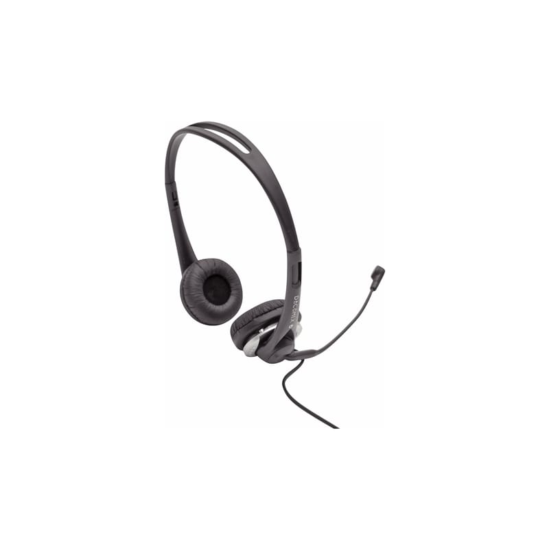 Wired headset with ADJUSTABLE MICRO DACOMEX