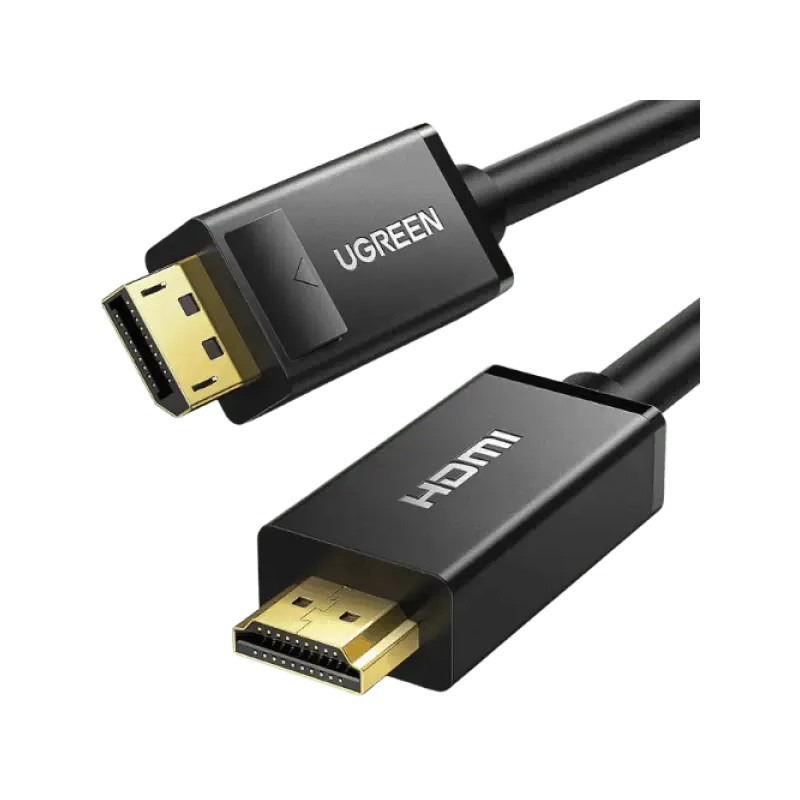 Ugreen Cable Displayport Male vers HDMI Male 2M (10202)