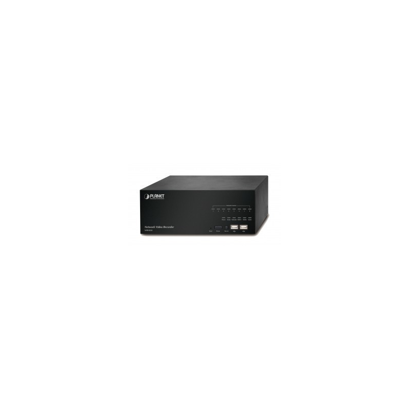 ENREGISTREUR IP PLANET NVR-810 POUR 8 CAMERAS IP + DISQUE DUR 1TO