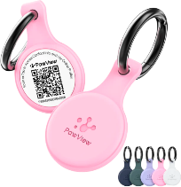 PawView Pet Tag with QR Code