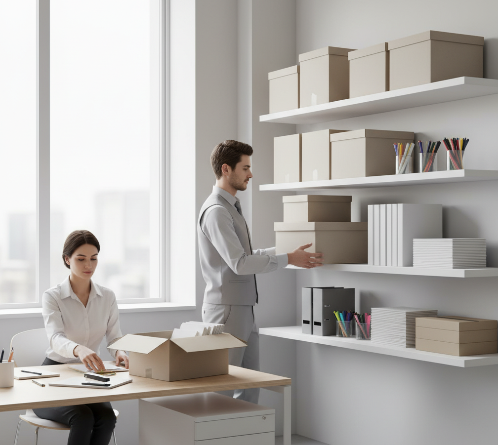 Cajas de almacenamiento de cartón