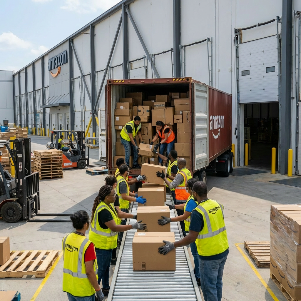 Full Container Unloading & Receiving Service 20Ft Container