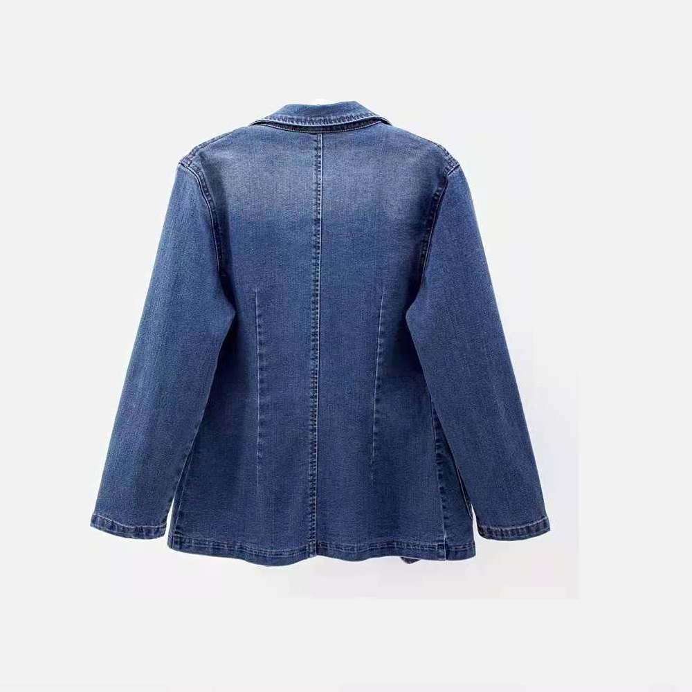 Denim Blazer Jacket