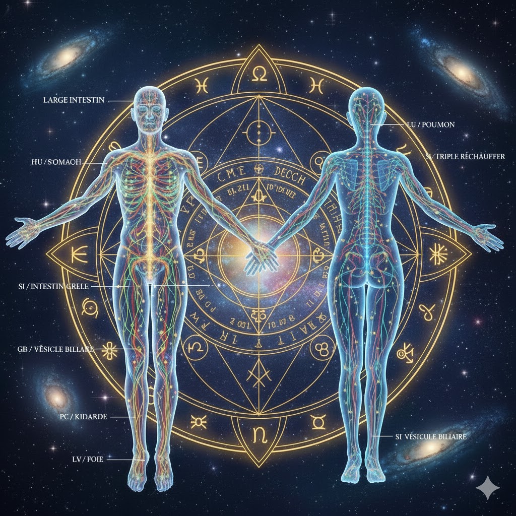 12 MERIDIENS - 8 VAISSEAUX PRINCIPAUX