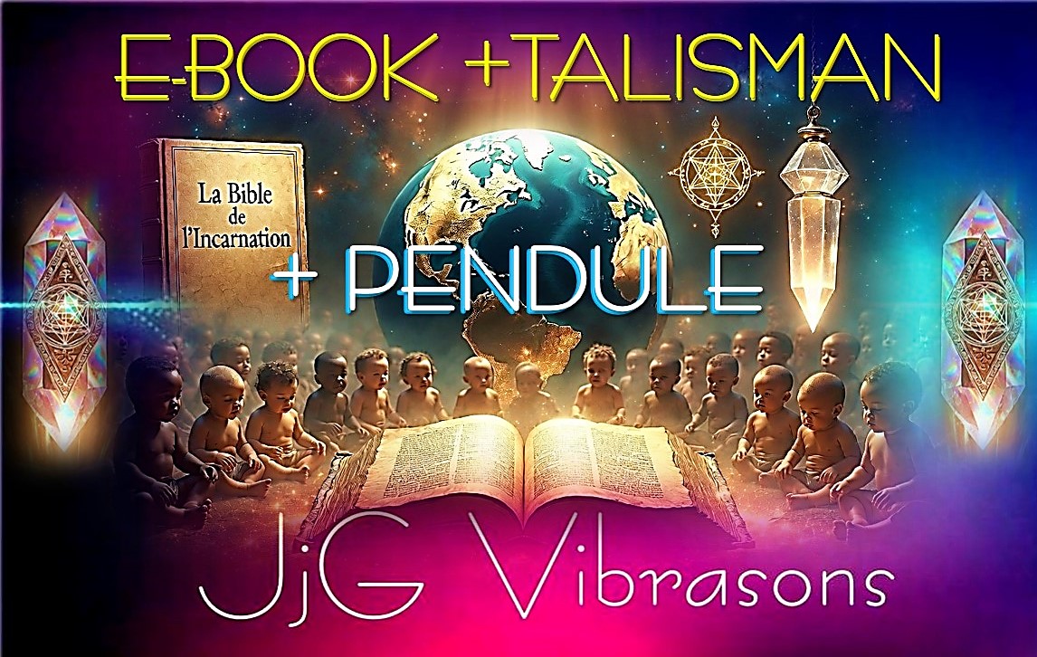 BIBLE + TALISMAN + Réponses de Lisa par PENDULE - Pack PREMIUM