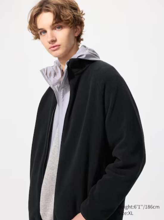 Fleece Long Sleeve Full-Zip Jacket