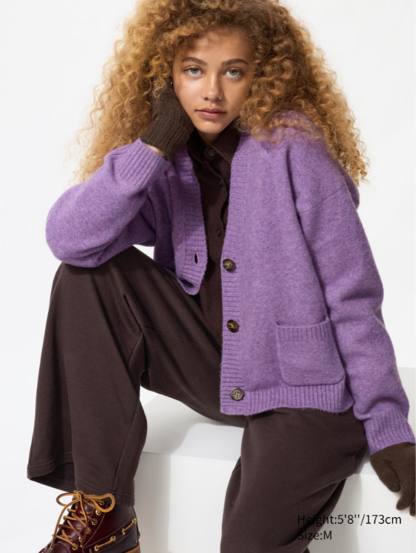 SOUFFLE YARD SHORT CARDIGAN