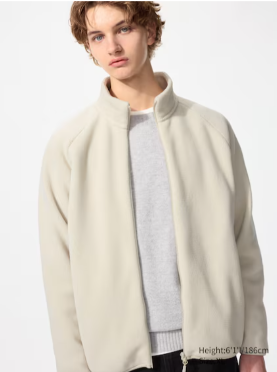 Fleece Long Sleeve Full-Zip Jacket