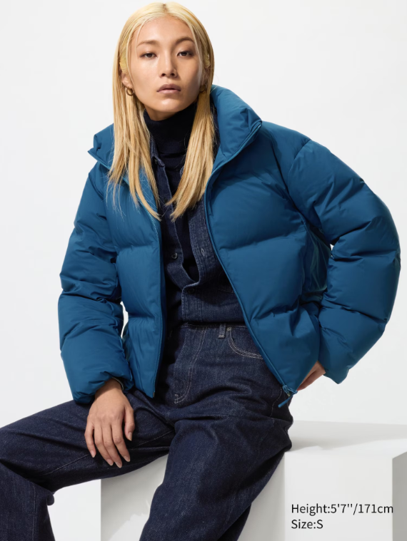 Seamless Down Short Jacket