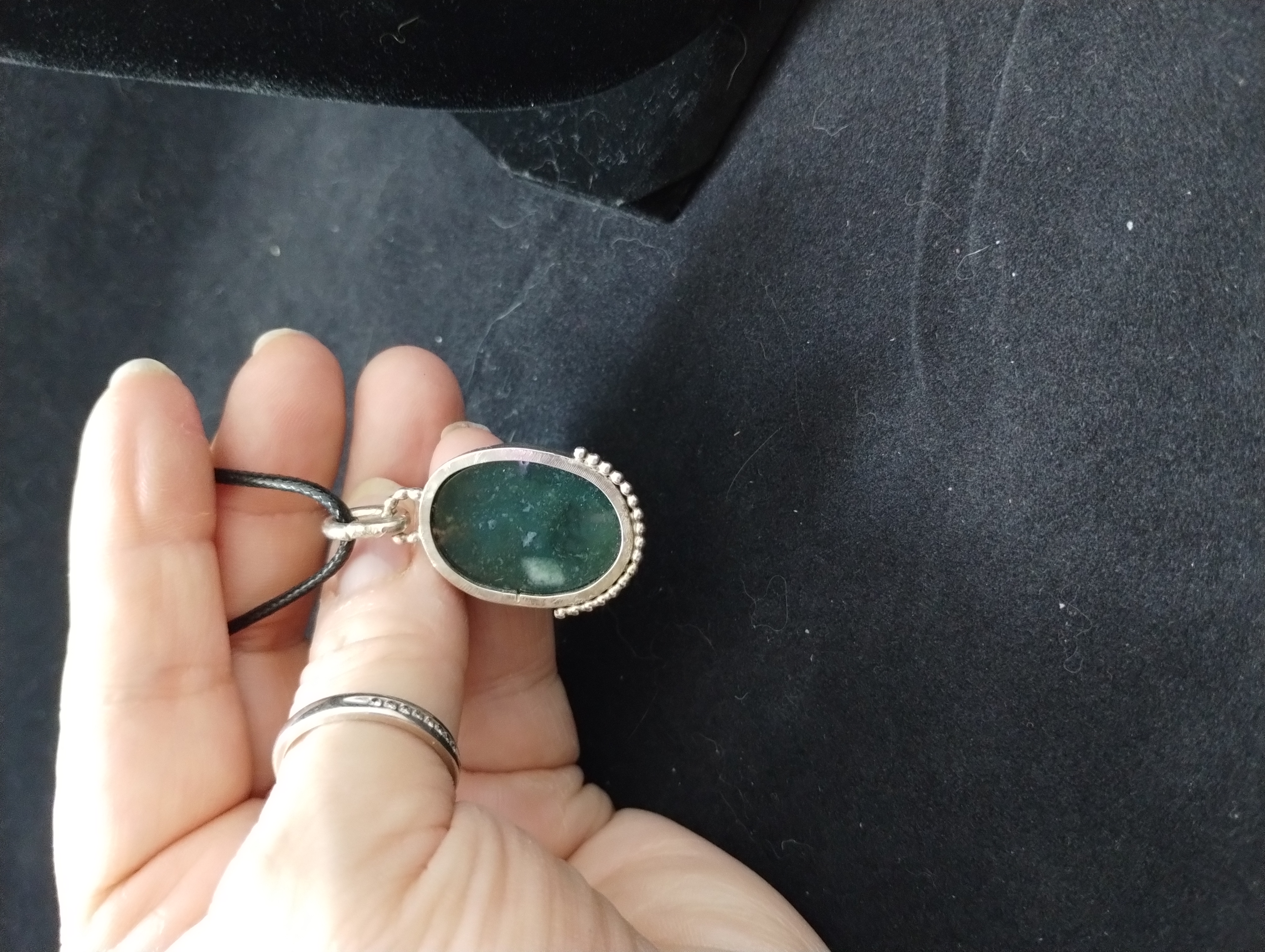 Moss Agate Pendant